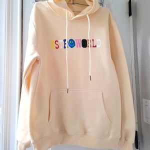 New Size large astroworld hoodie
